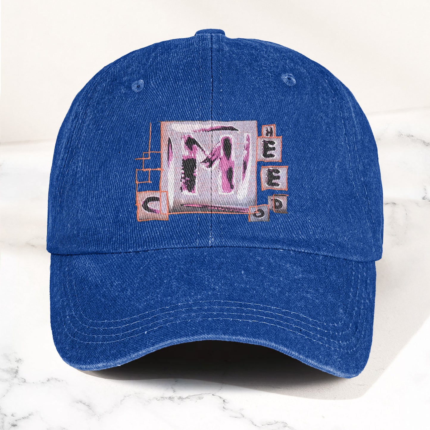 1990's Depeche Mode Rare! 1994 Tour Concert Denim Cap – Vintage Music Merch Gift for Dad (With Box)