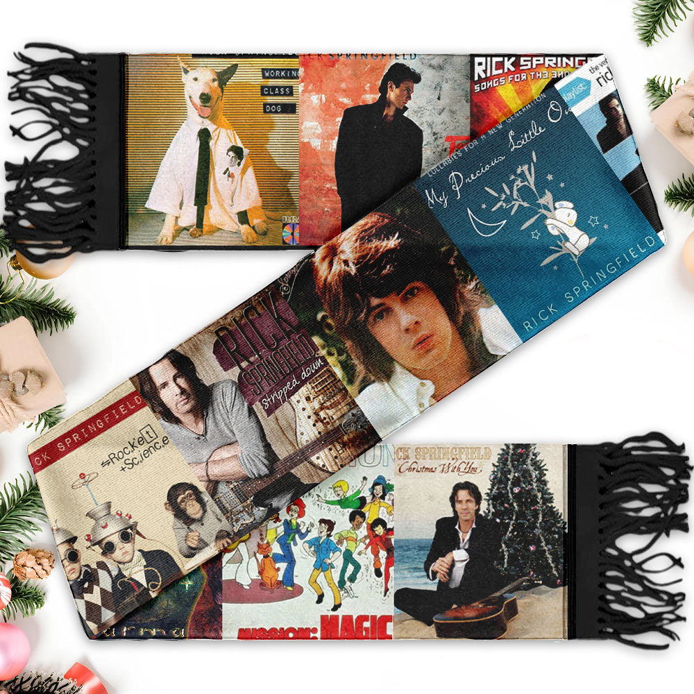 Rick Springfield Scarf – A Nostalgic Tribute to Iconic Albums & Memories