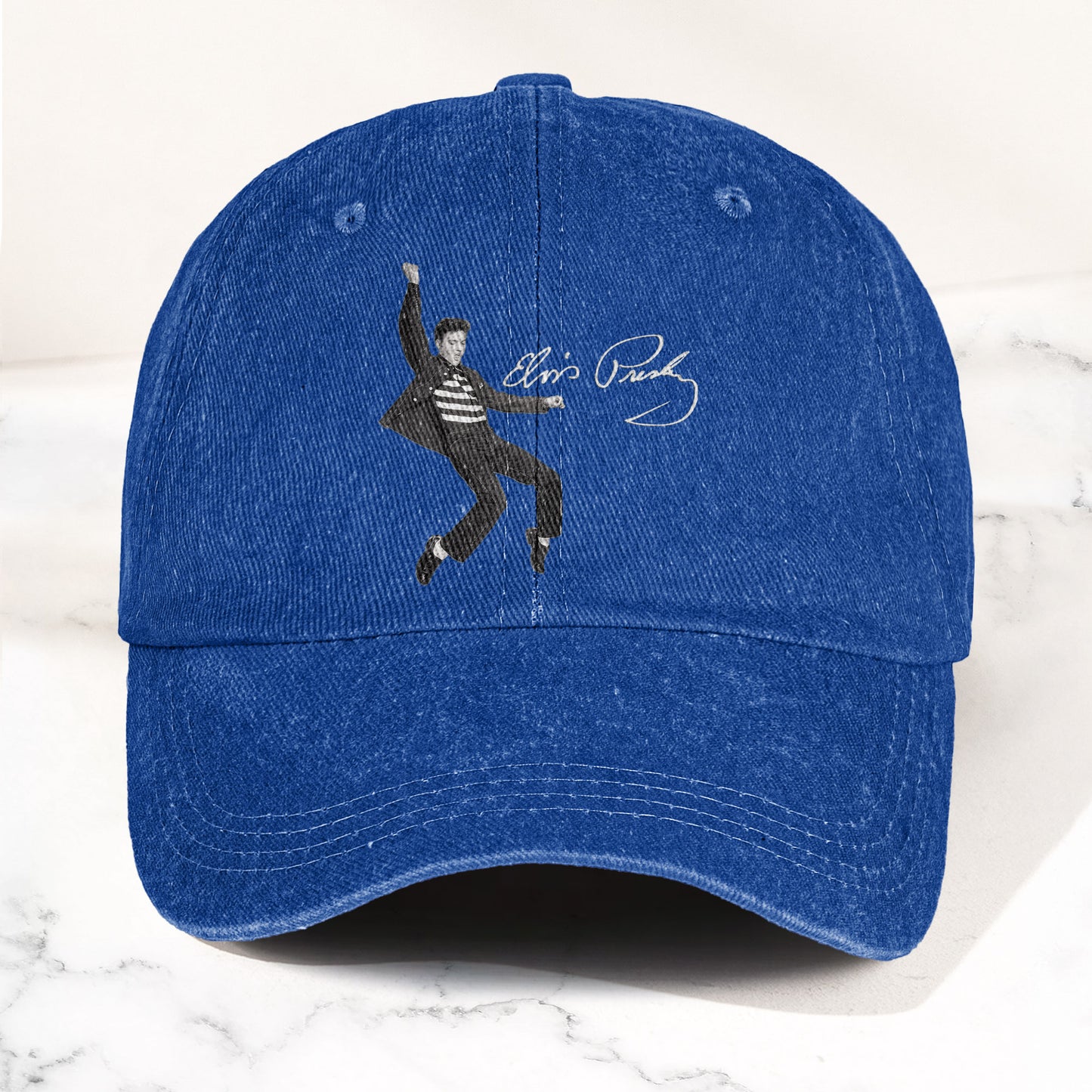 Elvis Presley Jailhouse Rock Pose Hat – Classic Rock Music Tribute Cap (With Box)