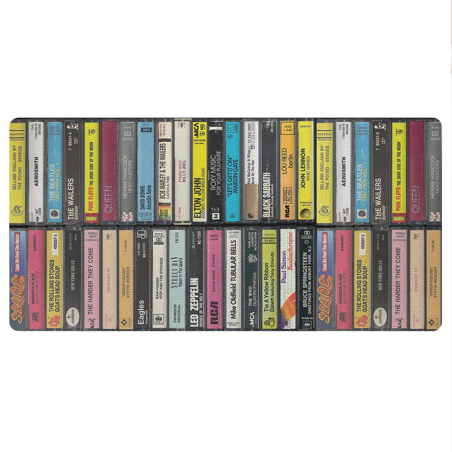 Retro 1973 Music Print Desk Mat – Non-slip Home Office Gift Keyboard Pad Birthday Gift For Music Lovers