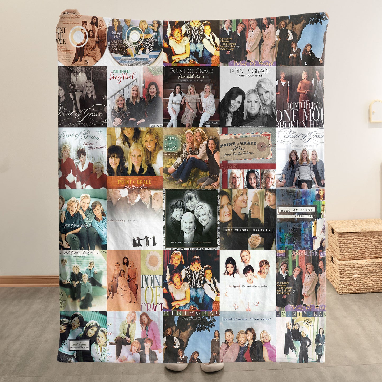 Point of Grace Sherpa Blanket – Uplifting Harmony & Heartfelt Classics for True Fans