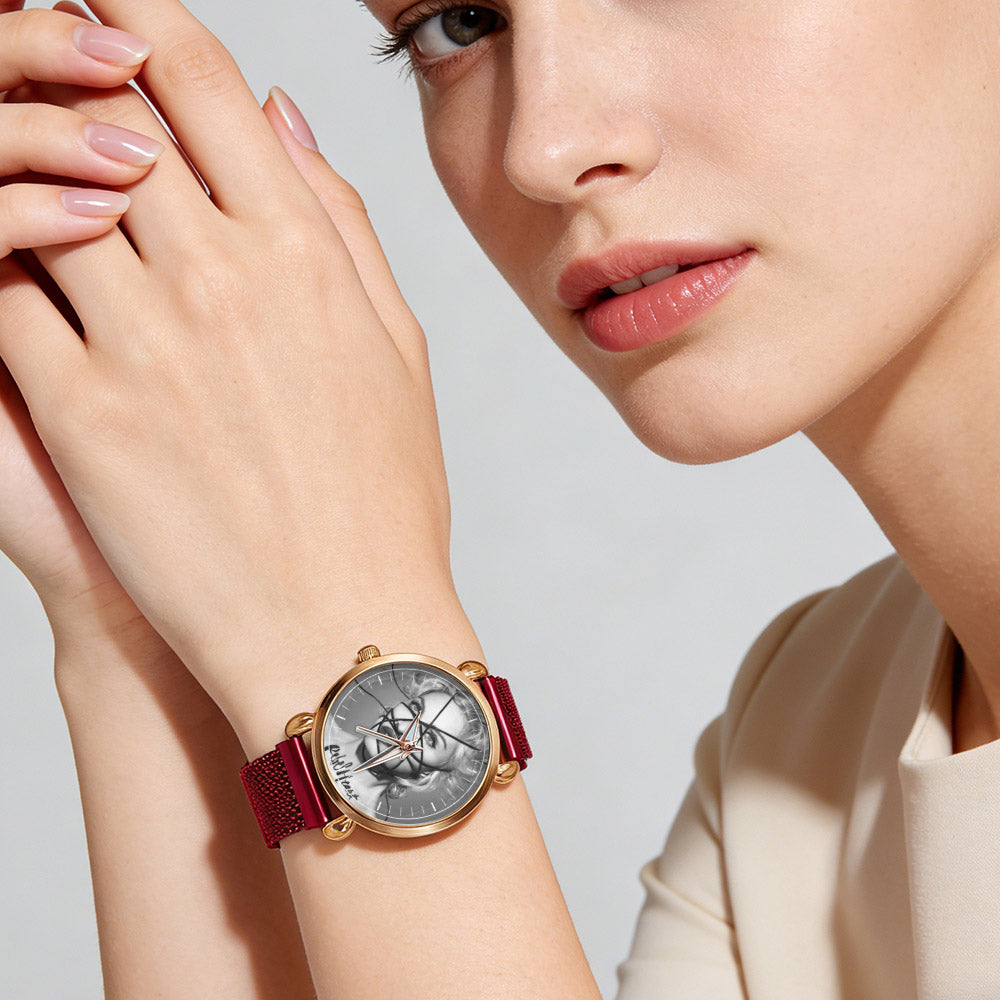 Madonna Vintage Portrait Watch – Classic Pop Star Design Available