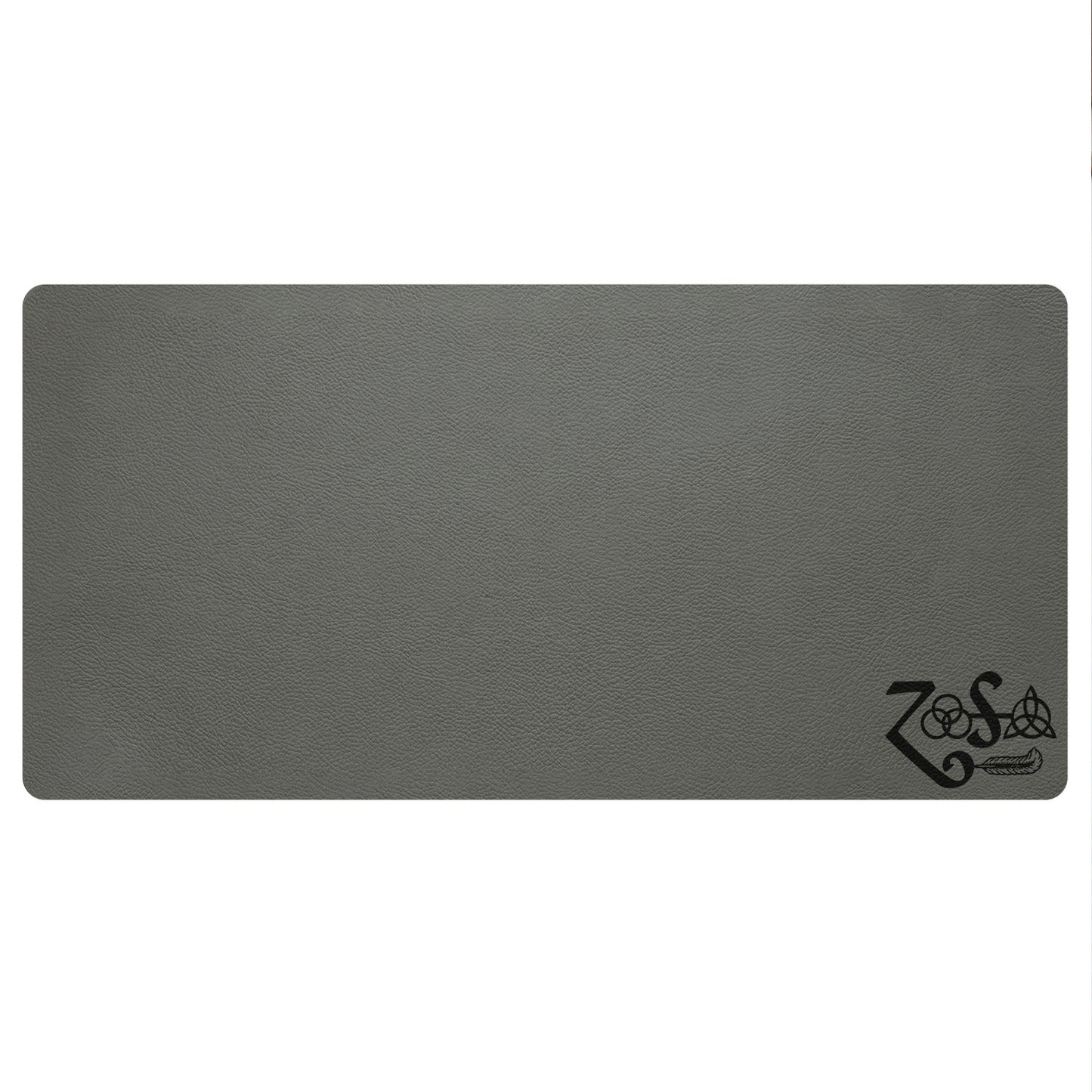 Led Zeppelin Zoso Symbols Desk Mat – Non-slip Home Office Gift Keyboard Pad Birthday Gift For Music Fan