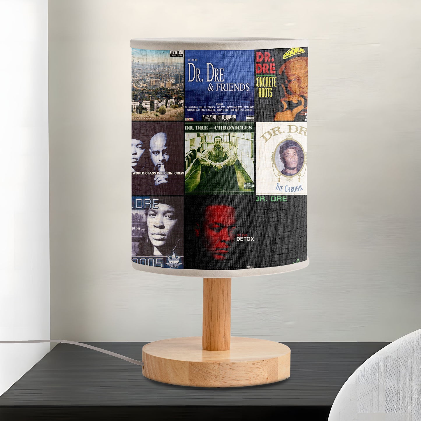Dr. Dre Hip-Hop Legacy Collage Lamp