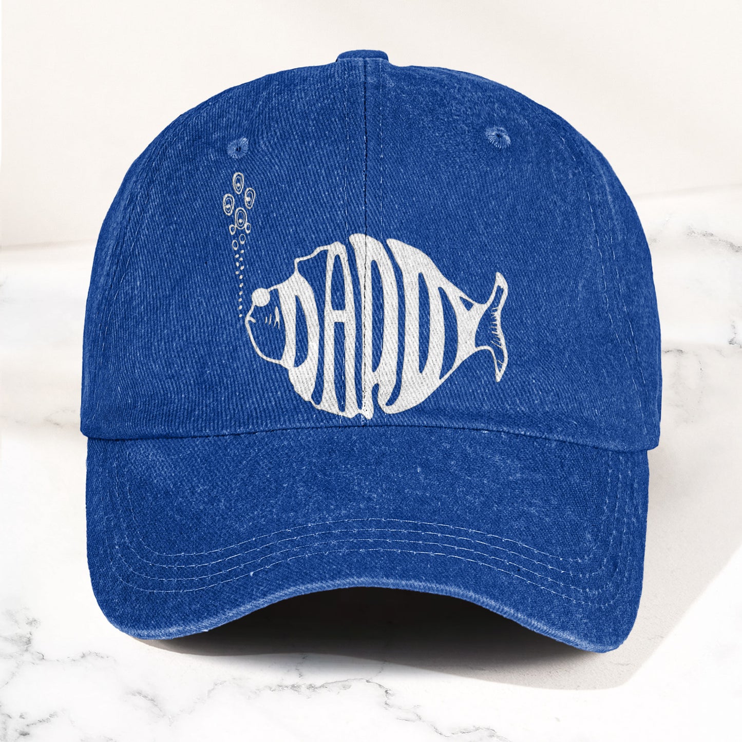 Phish Daddy Fish Logo Denim Cap – Retro Music Fan Concert Cap Gift For Dad Father's Day (With Box)
