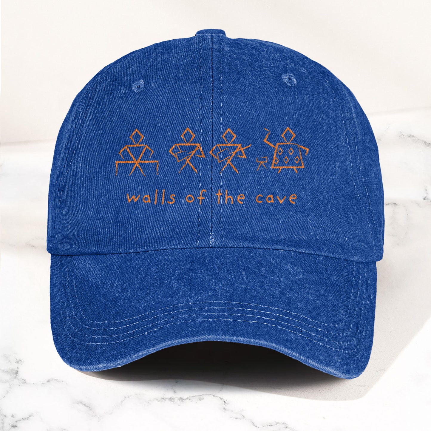 Phish Walls of the Cave Petroglpyh Denim Cap – Retro Music Phish Cap Gift For Dad (With Box)