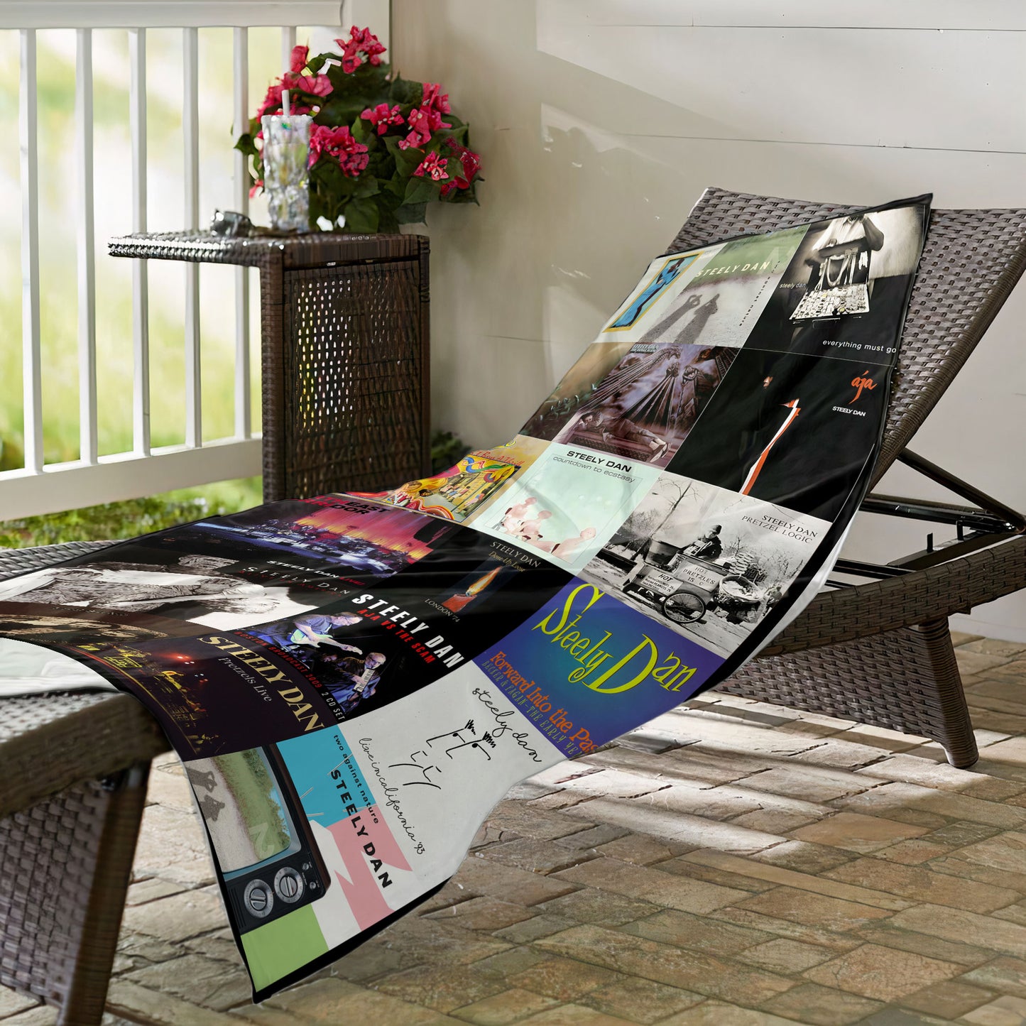 Steely Dan Beach Towel – Album Cover Collage Classic Rock Towel