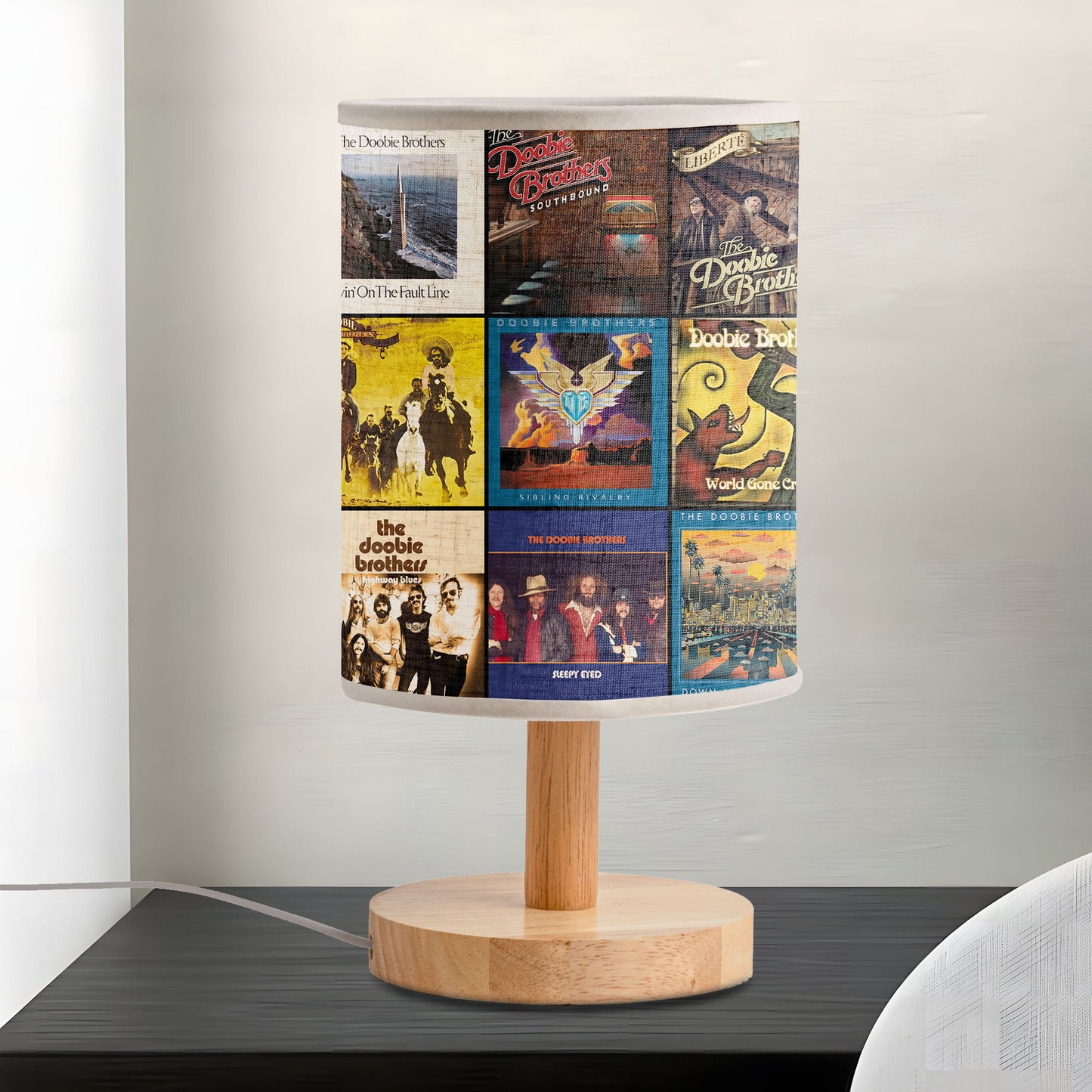 The Doobie Brothers Albums Lamp – Vintage Rock Glow for True Music Lovers
