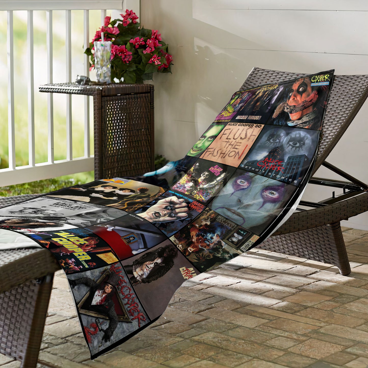 Alice In Chains Beach Towel – Album Cover Collage Classic Rock Towel