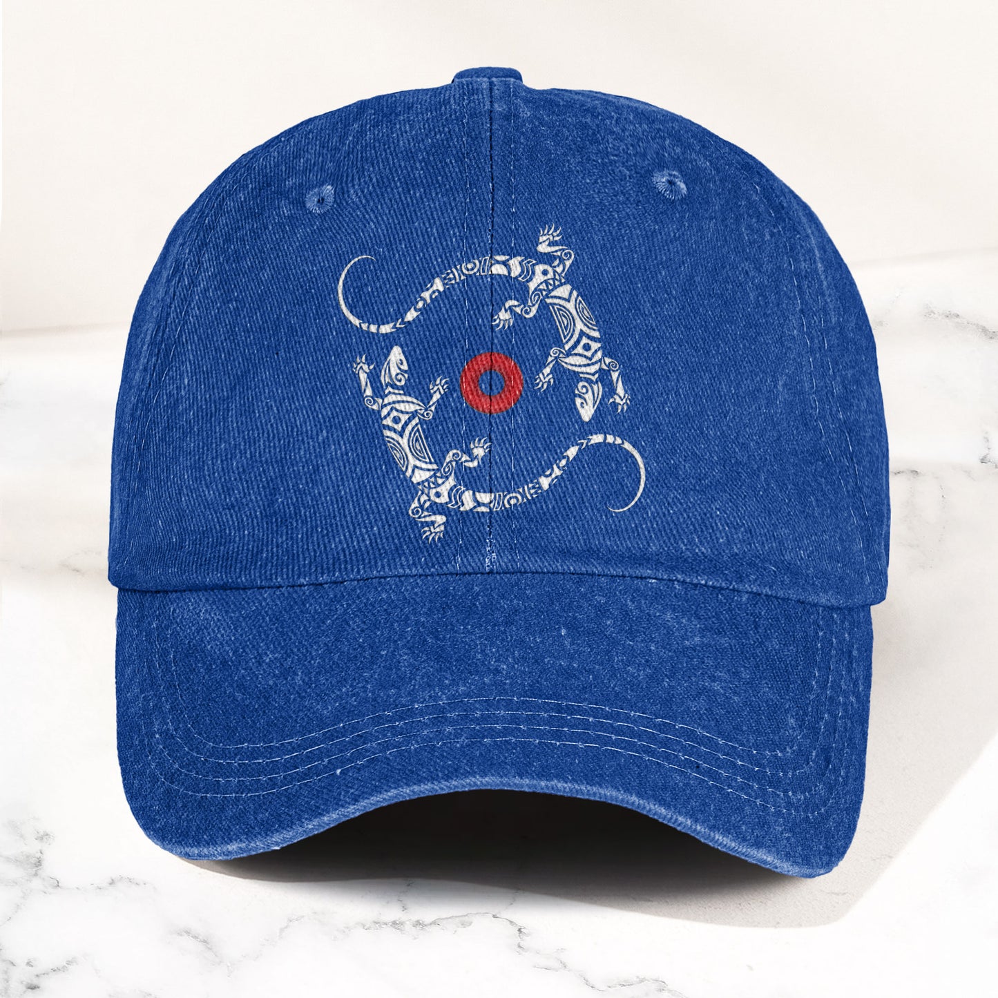 Phish Lizard Land of Lizards Racerback Denim Cap – Retro Music Fan Merch Cap Gift For Dad (With Box)
