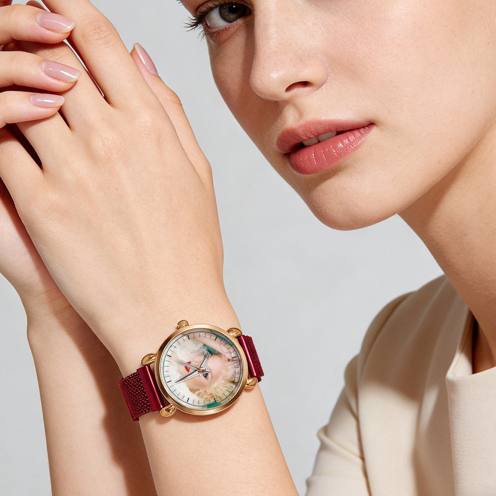 Madonna Vintage Portrait Watch – Classic Pop Star Design Available