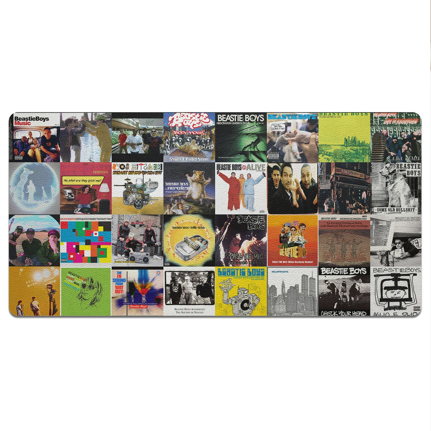 Beastie Boys Print Desk Mat – Non-slip Home Office Gift Keyboard Pad Birthday Gift For Music Lovers