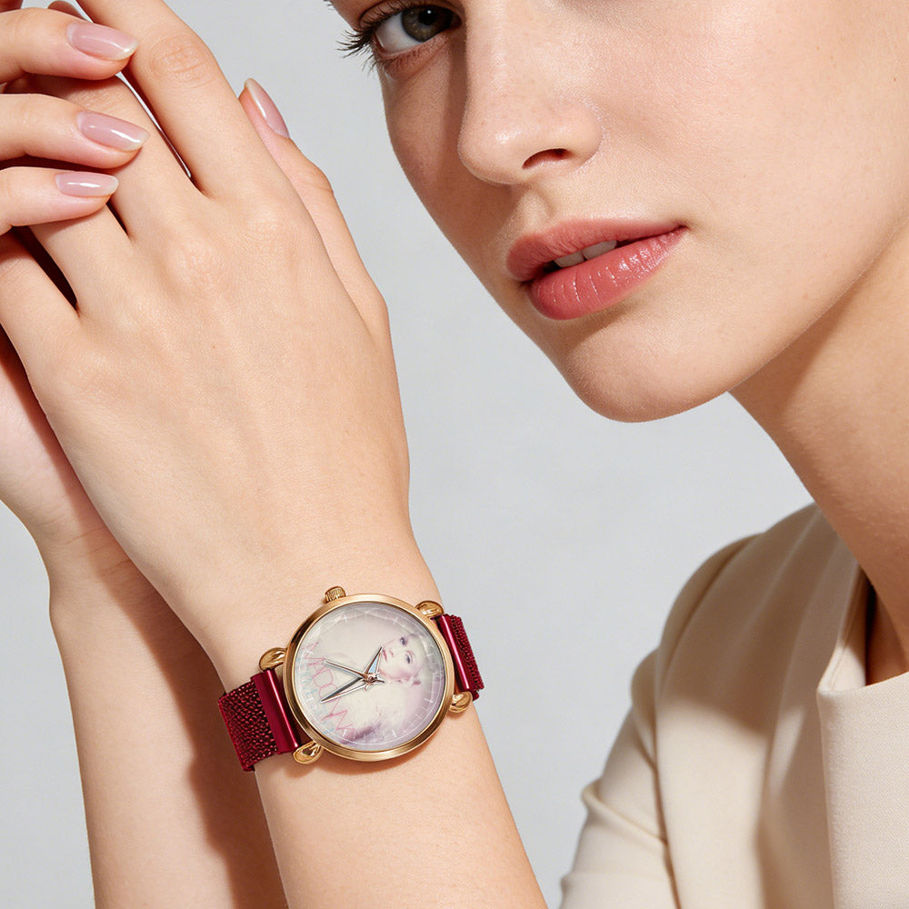 Madonna Vintage Portrait Watch – Classic Pop Star Design Available