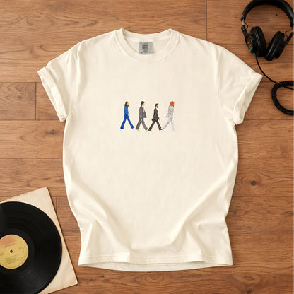 The Beatles Band Abbey Road Comfort Tee – Classic Album Graphic Shirt