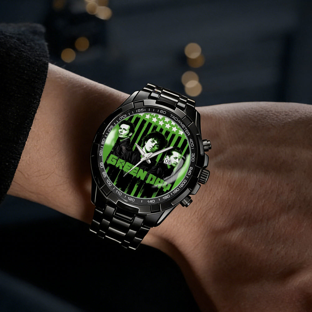 Green Day Punk Rock Nostalgia Watch – Classic Alternative Rock Fan Tribute
