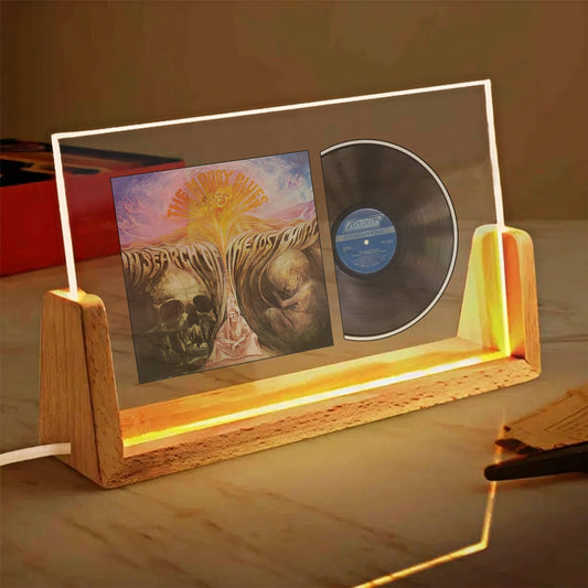 The Moody Blues In Search of the Lost Chord Acrylic Light – Iconic Album Vinyl LED Display