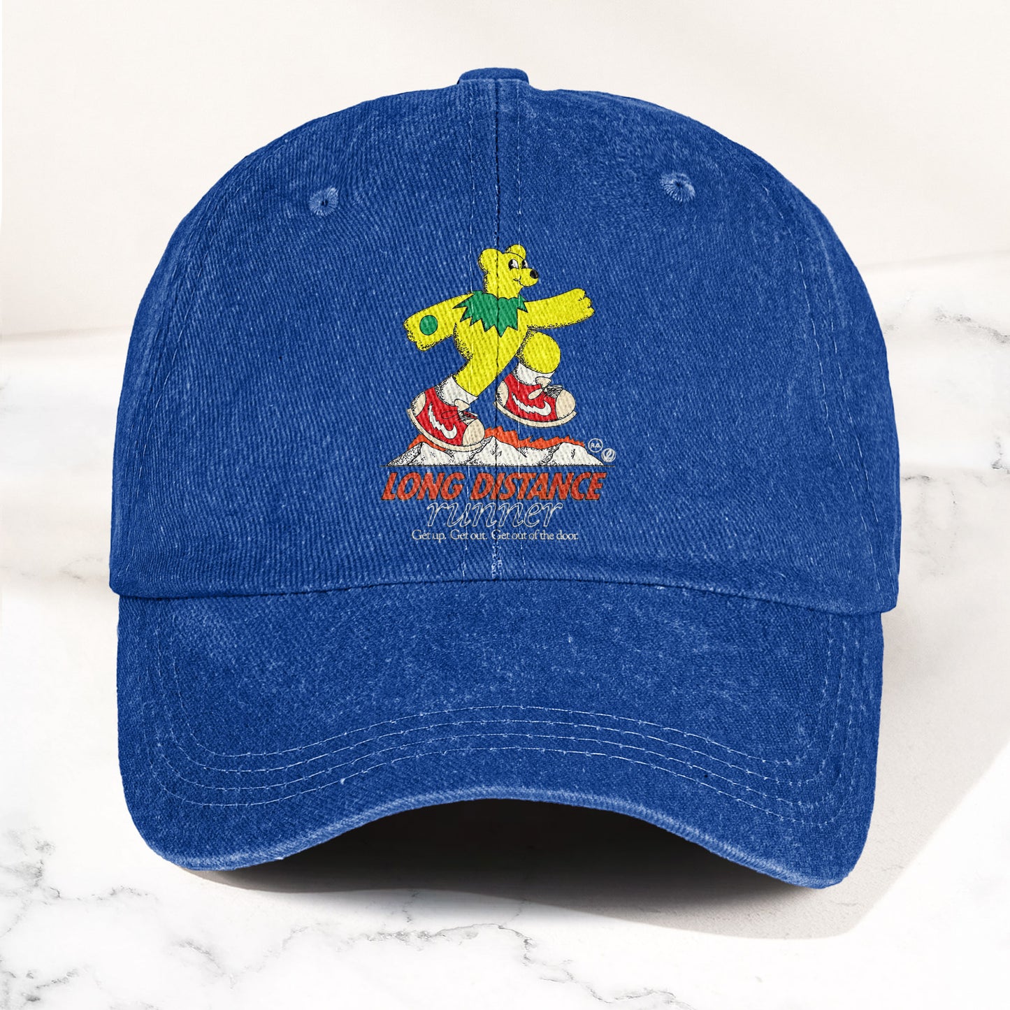 Long Distance Runner Denim Cap – Grateful Dead Merch Dad Hat (With Box)