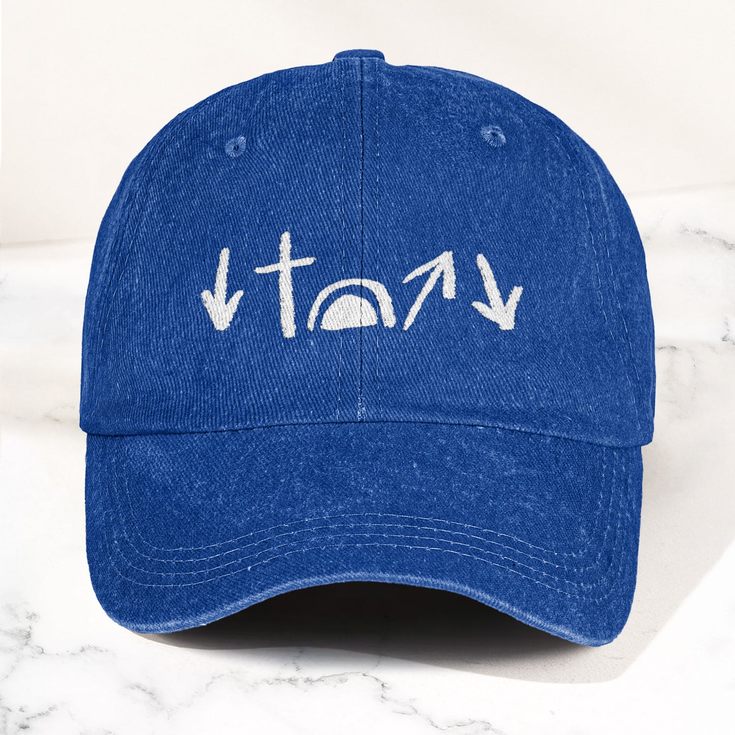 The Story Of Jesus Denim Cap – Vintage Dad Cap Gift For Dad (With Box)