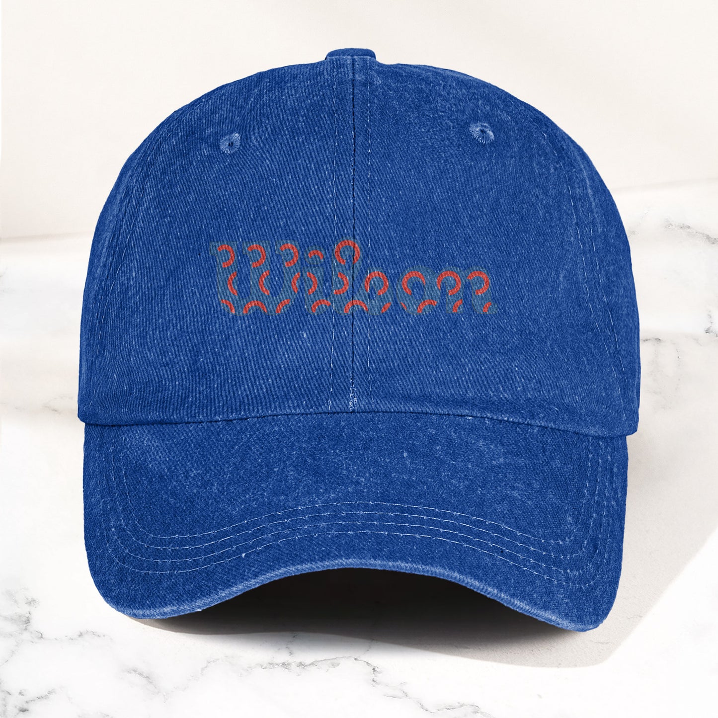 Phish Wilson Washed Donut Denim Cap – Retro Music Fan Concert Cap Gift For Dad (With Box)
