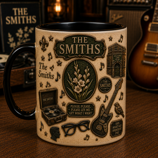 The Smiths Mug – Indie Rock Ceramic Coffee Mug, Vintage Music Gift for The Smiths Fans