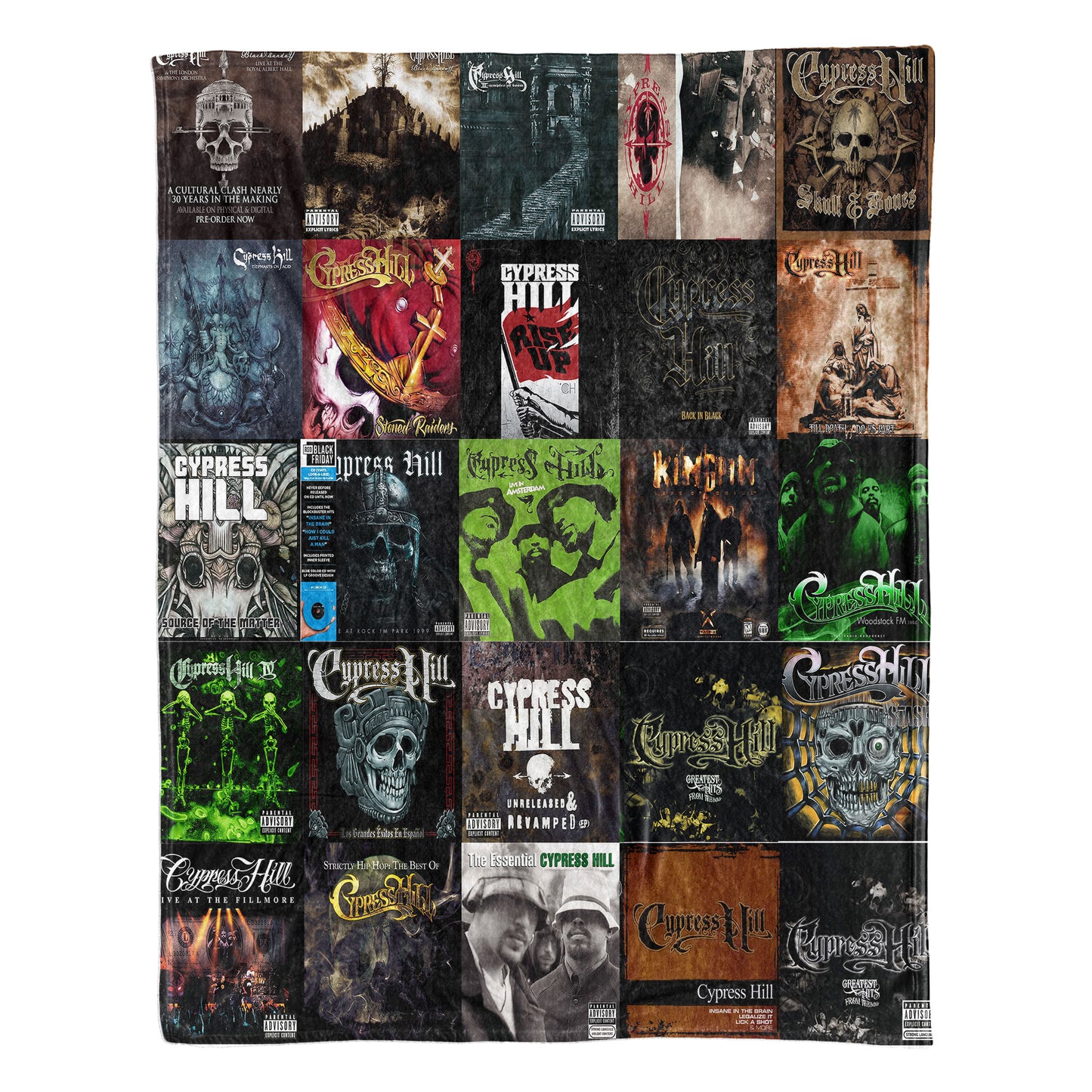 Cypress Hill Sherpa Blanket – A Hardcore Tribute for True Legends Fans