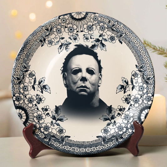 Ceramic Plate – Michael Myers Halloween Horror Classic