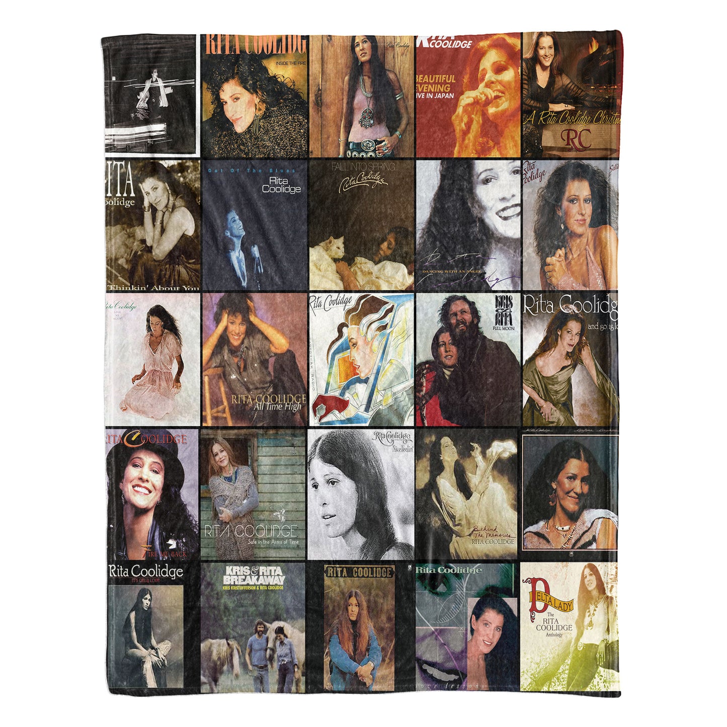 Rita Coolidge Sherpa Blanket – A Timeless Tribute for True Music Lovers
