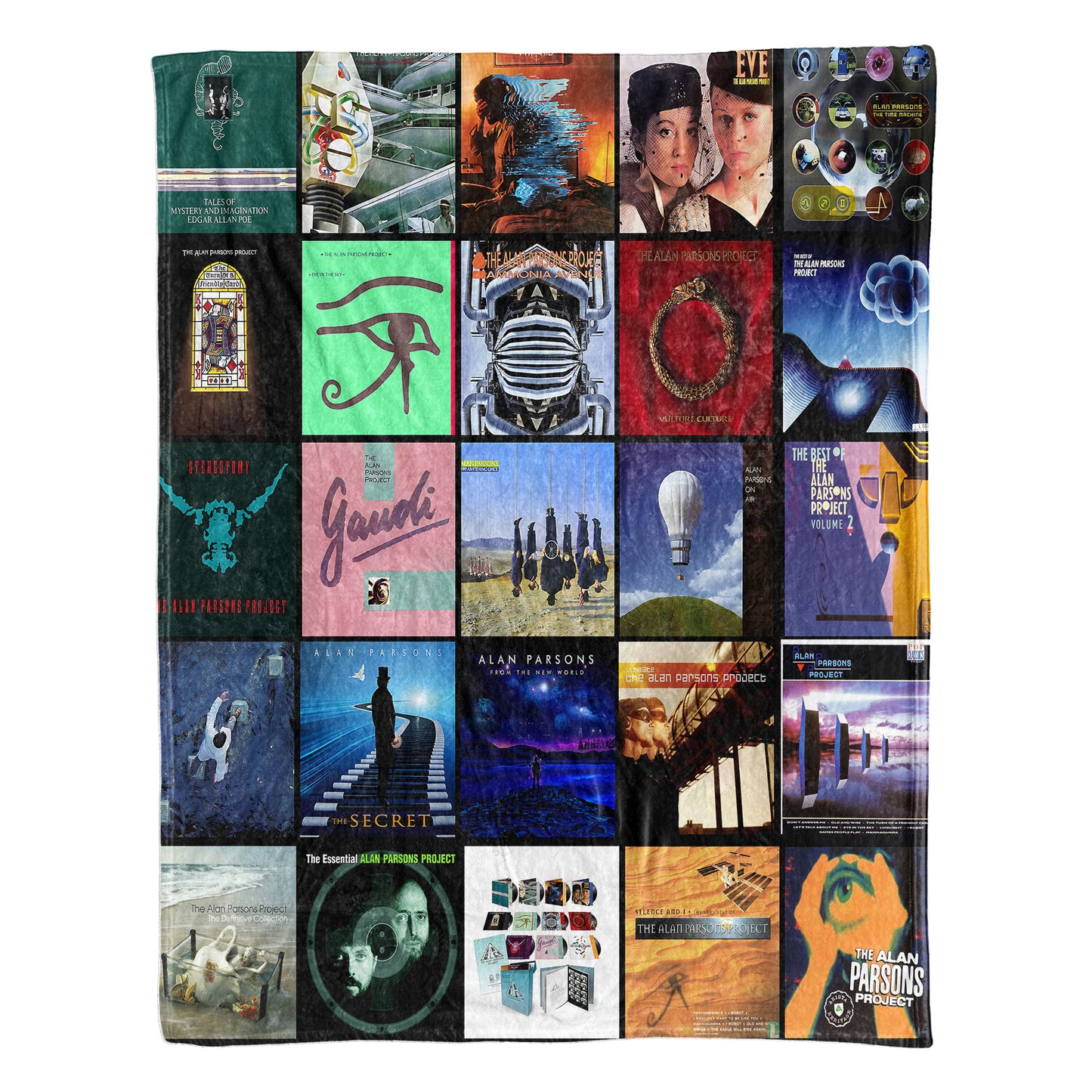 The Alan Parsons Project Sherpa Blanket – A Timeless Prog-Rock Tribute for True Fans