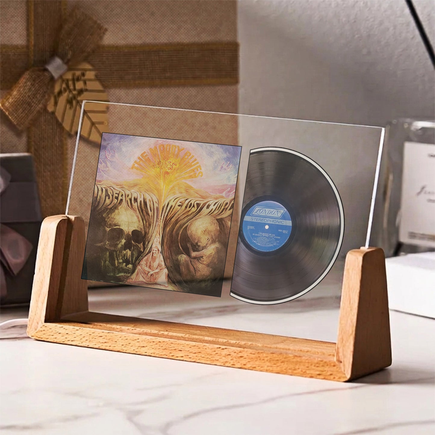 The Moody Blues In Search of the Lost Chord Acrylic Light – Iconic Album Vinyl LED Display