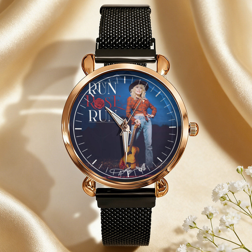 Dolly Parton Vintage Portrait Watch – Classic Country Icon Design Available