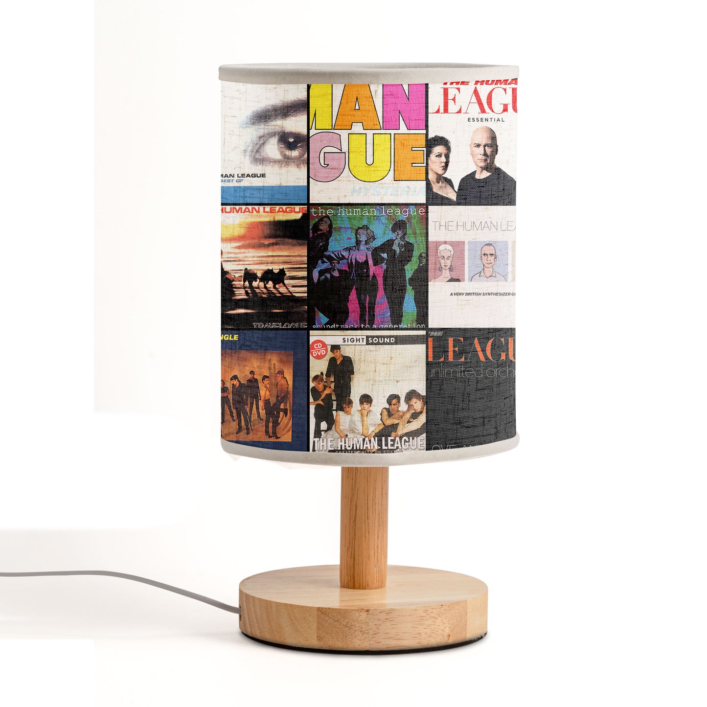 The Human League Fabric Lamp – Synthpop Glow