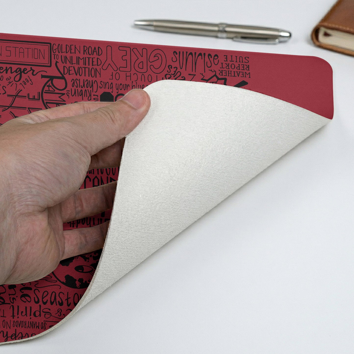 Grateful Dead Songs Desk Mat – Non-slip Home Office Gift Keyboard Pad Birthday Gift For Music Fan