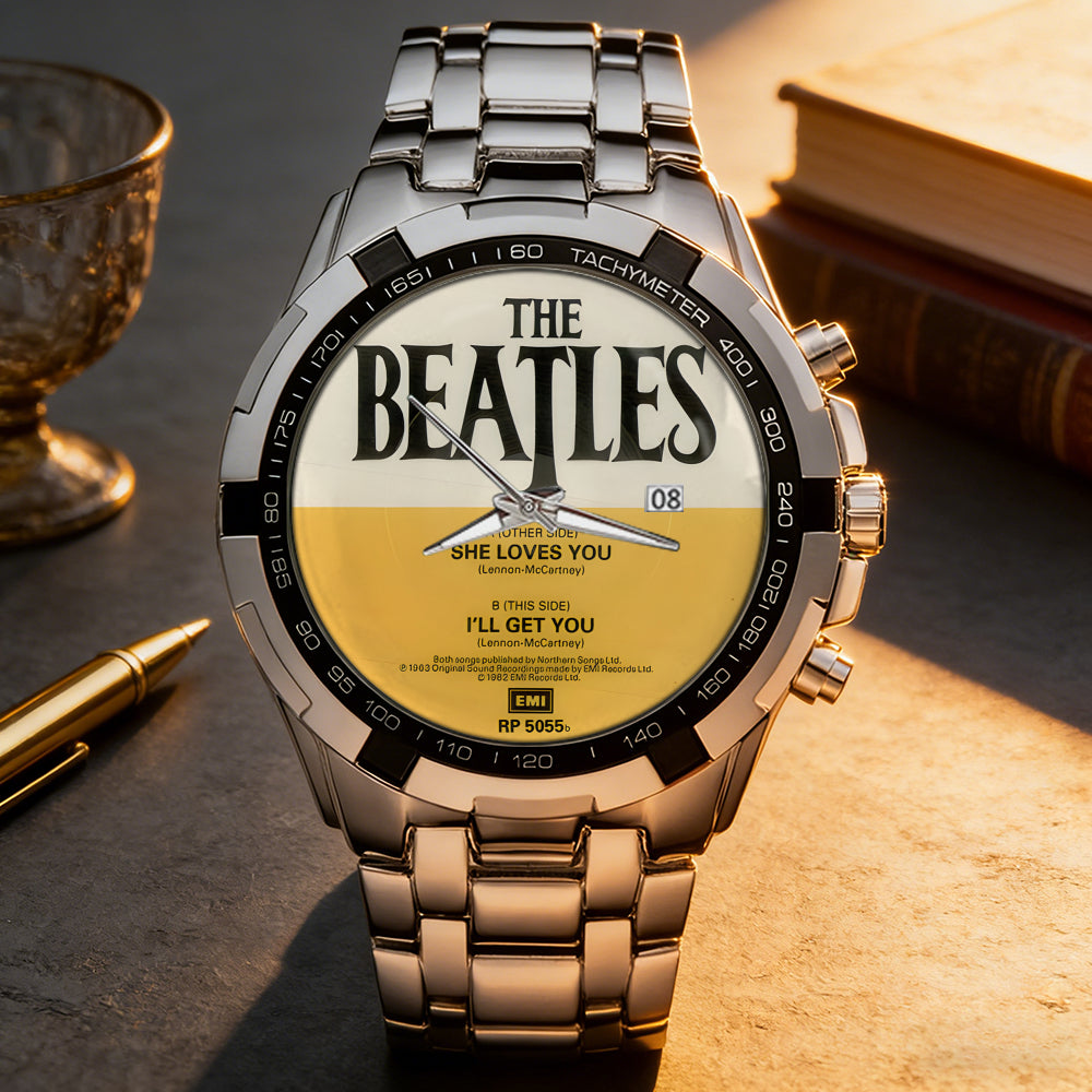 The Beatles Albums Collection Watch – Multiple Classic Album Designs Available