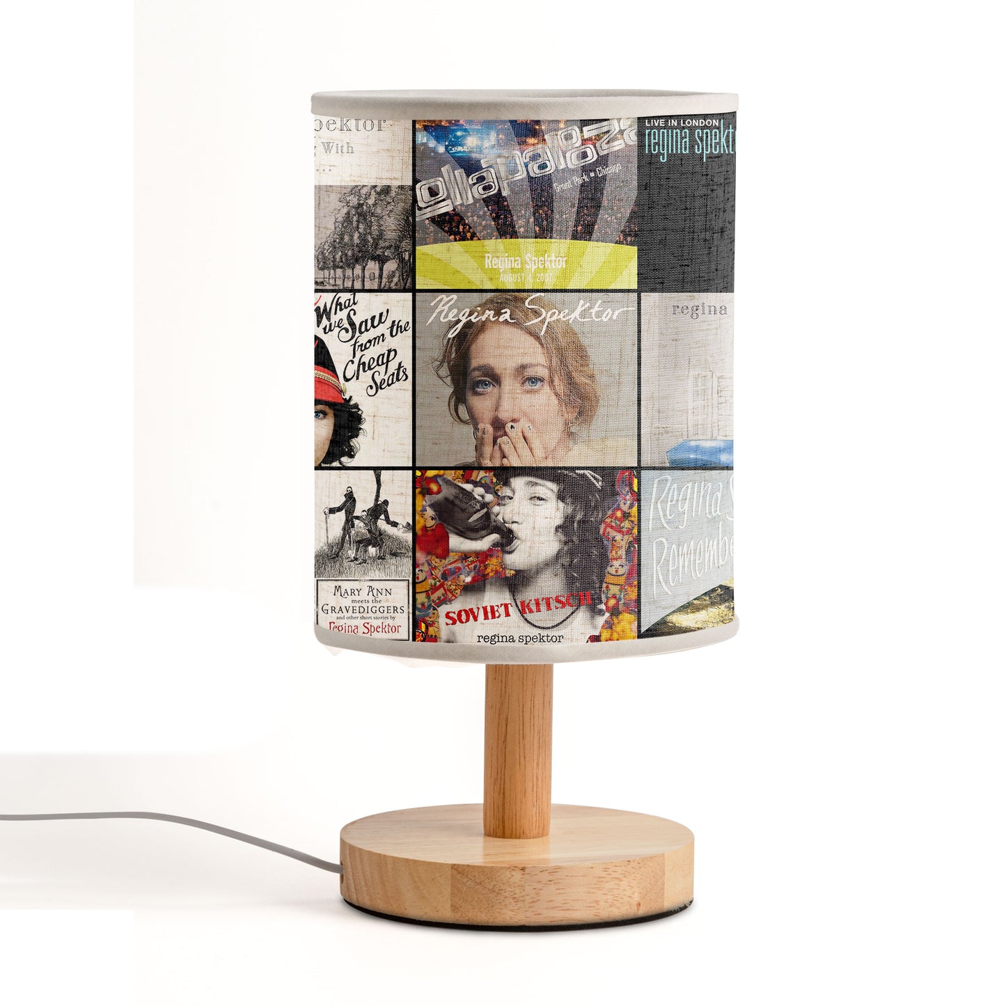 Regina Spektor Album Cover Lamp – Indie Pop Nostalgia Lighting