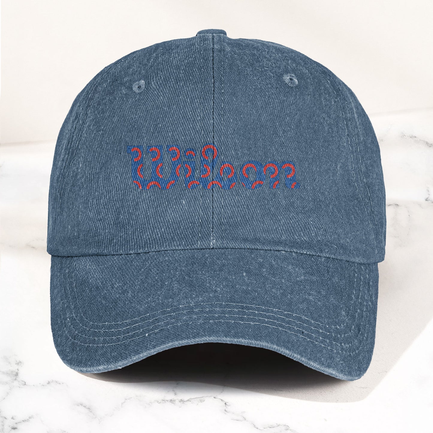 Phish Wilson Washed Donut Denim Cap – Retro Music Fan Concert Cap Gift For Dad (With Box)