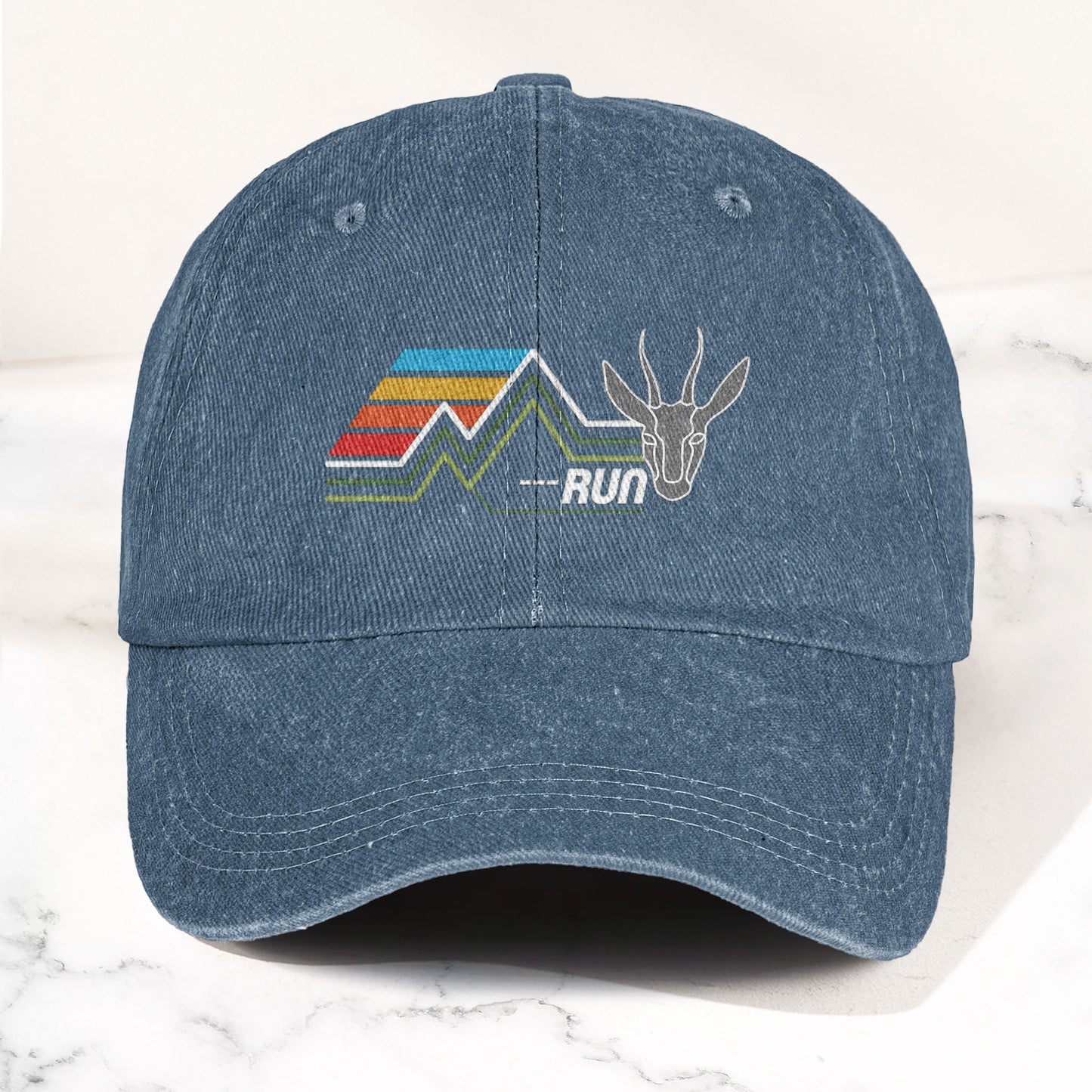 Phish Run Like an Antelope Denim Cap – Retro Music Phish Cap Gift For Dad (With Box)