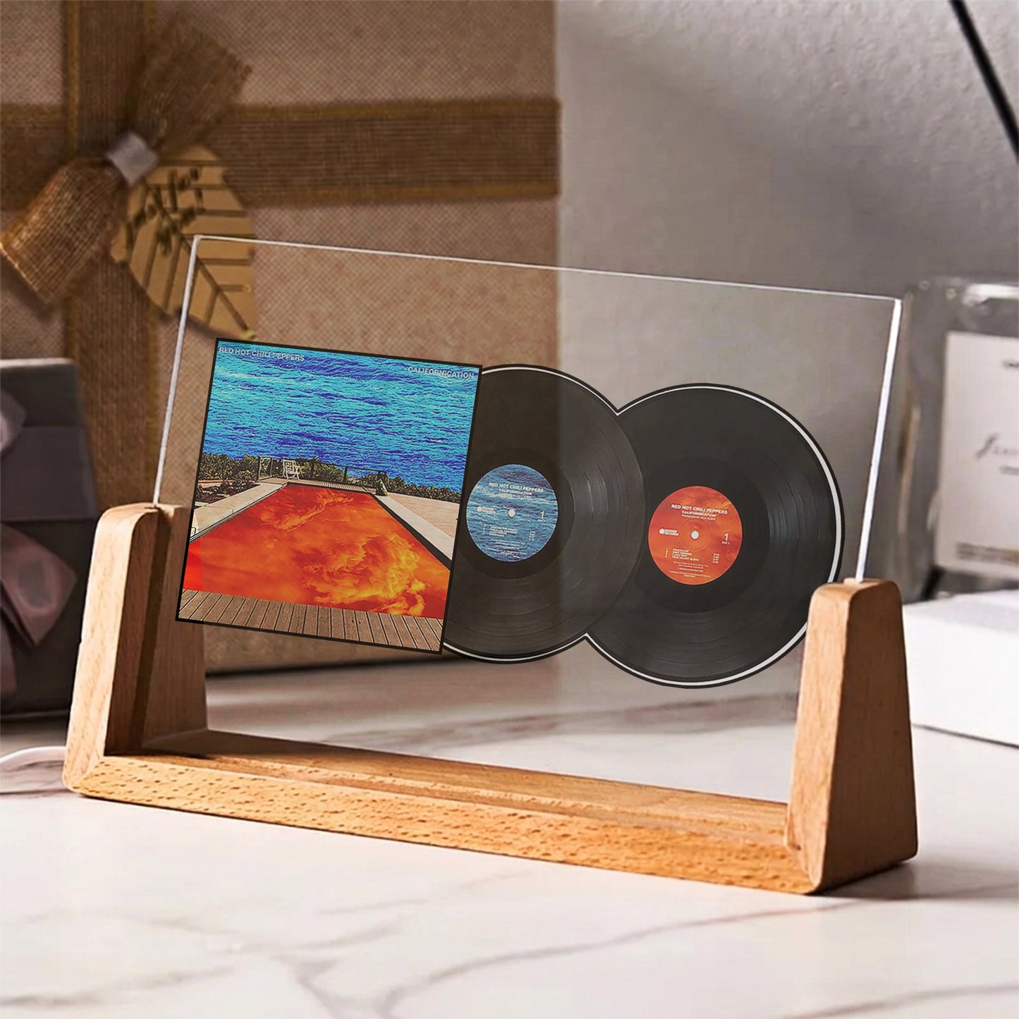 Red Hot Chili Peppers Stadium Arcadium Acrylic Light – Iconic Double Album Vinyl LED Display