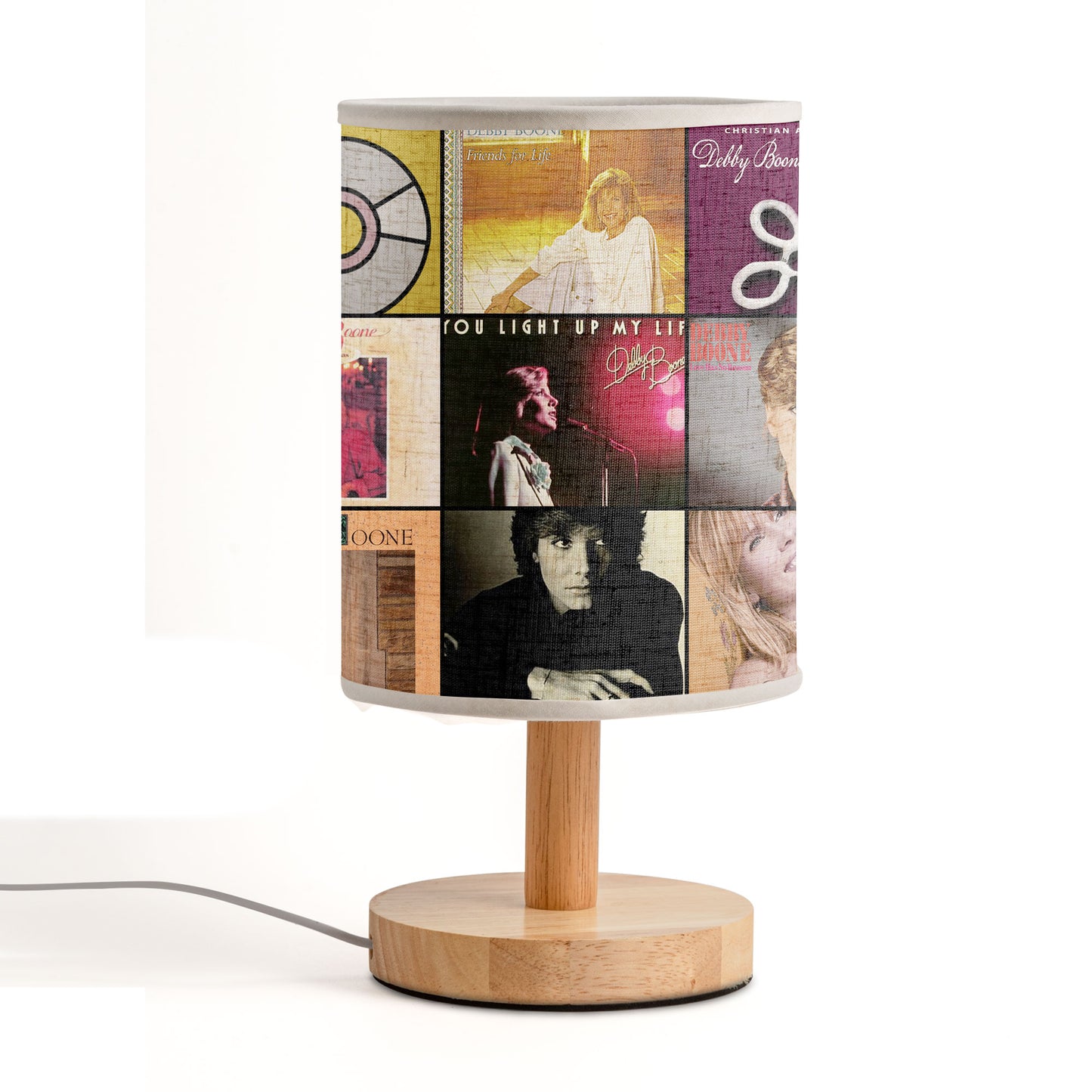 Debby Boone Album Cover Lamp – Classic Pop Nostalgia Home Decor