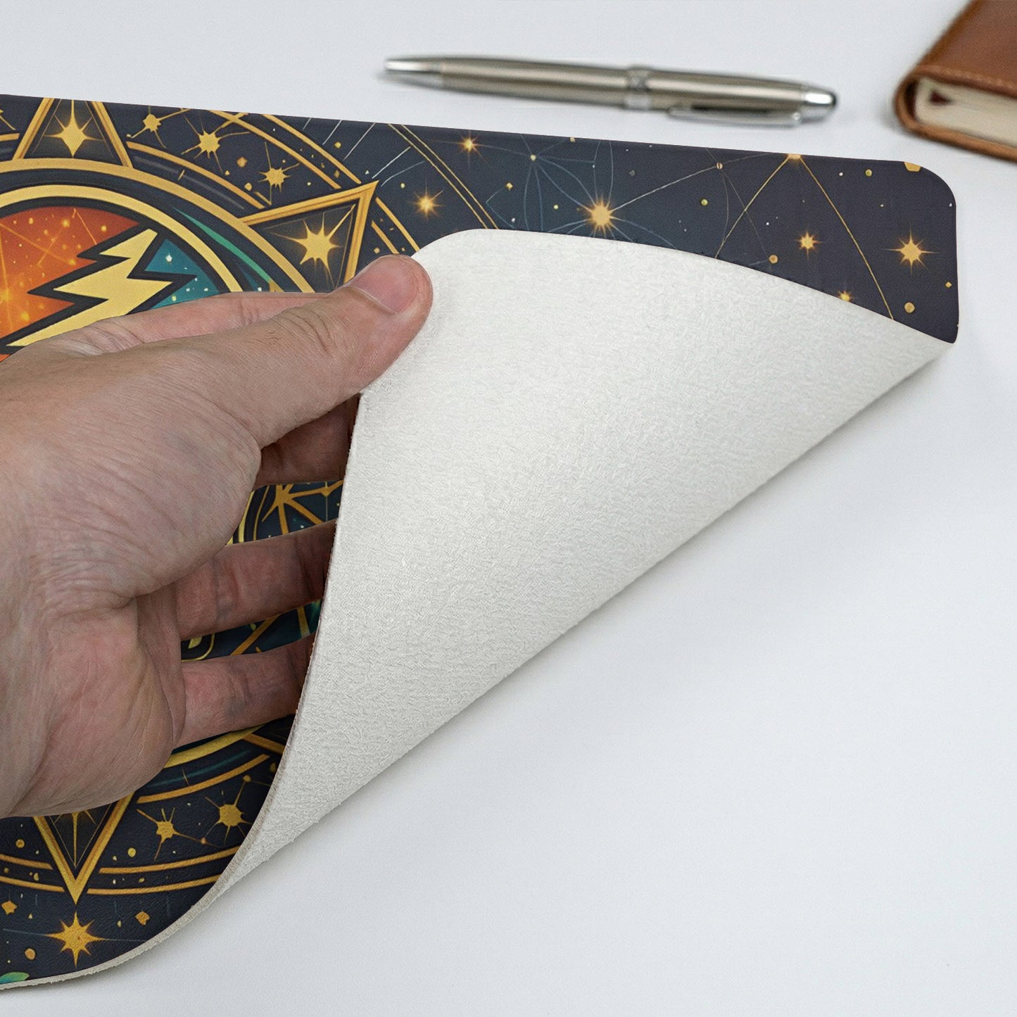 Grateful Dead Steal Your Face with Dancing Bears Desk Mat – Non-slip Keyboard Pad Gift For Music Lovers
