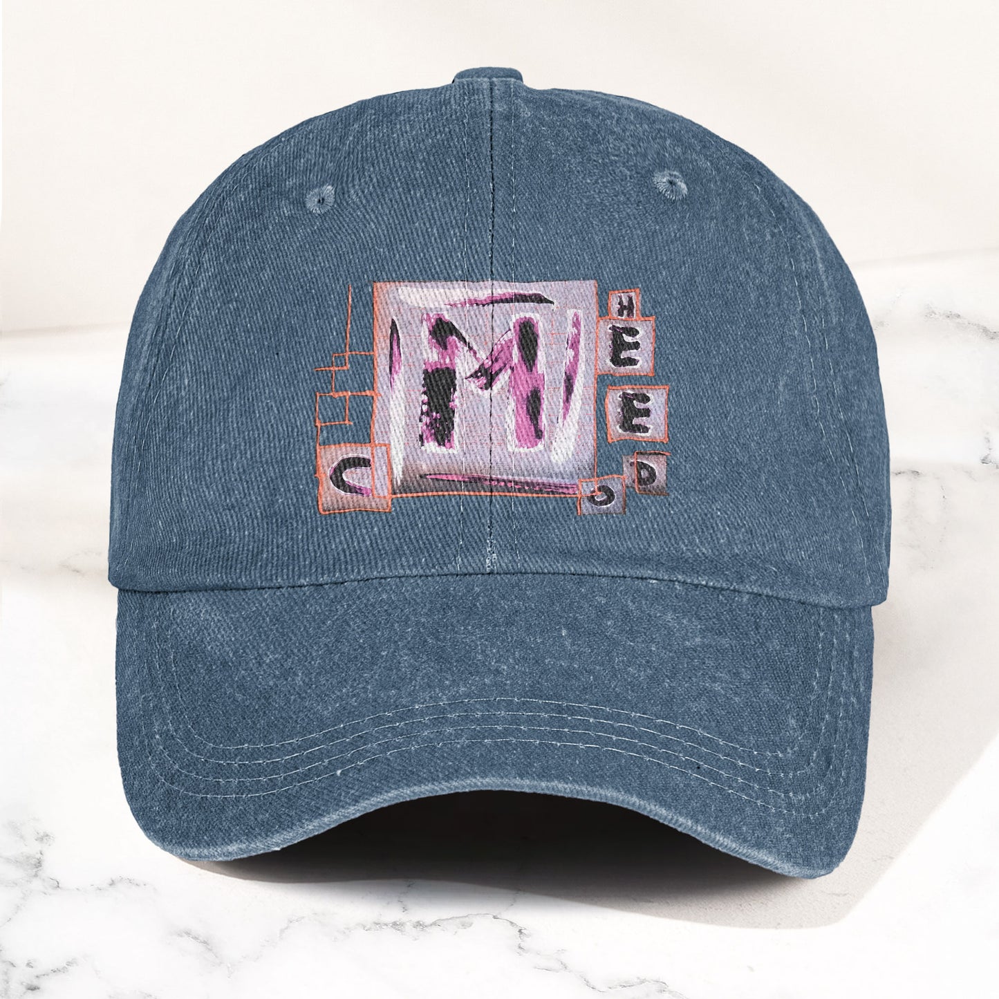 1990's Depeche Mode Rare! 1994 Tour Concert Denim Cap – Vintage Music Merch Gift for Dad (With Box)