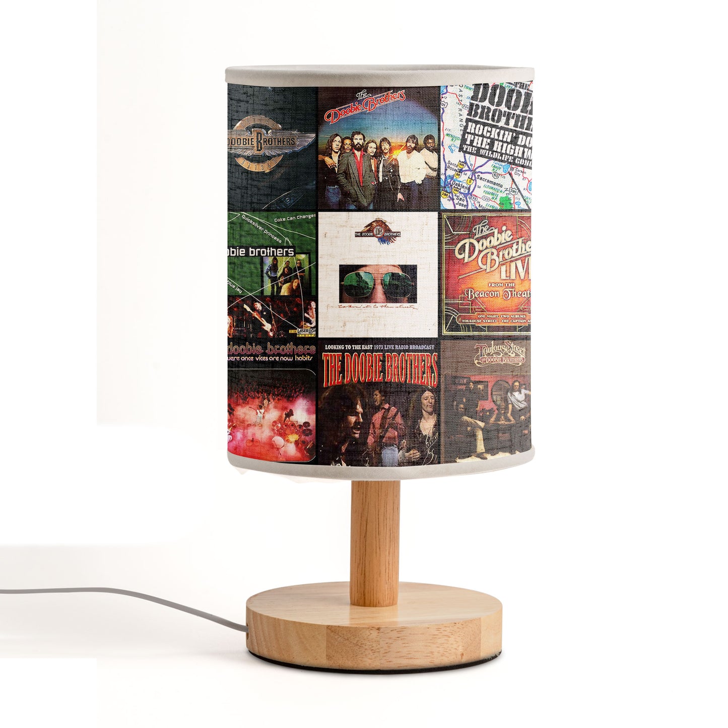 The Doobie Brothers Albums Lamp – Vintage Rock Glow for True Music Lovers