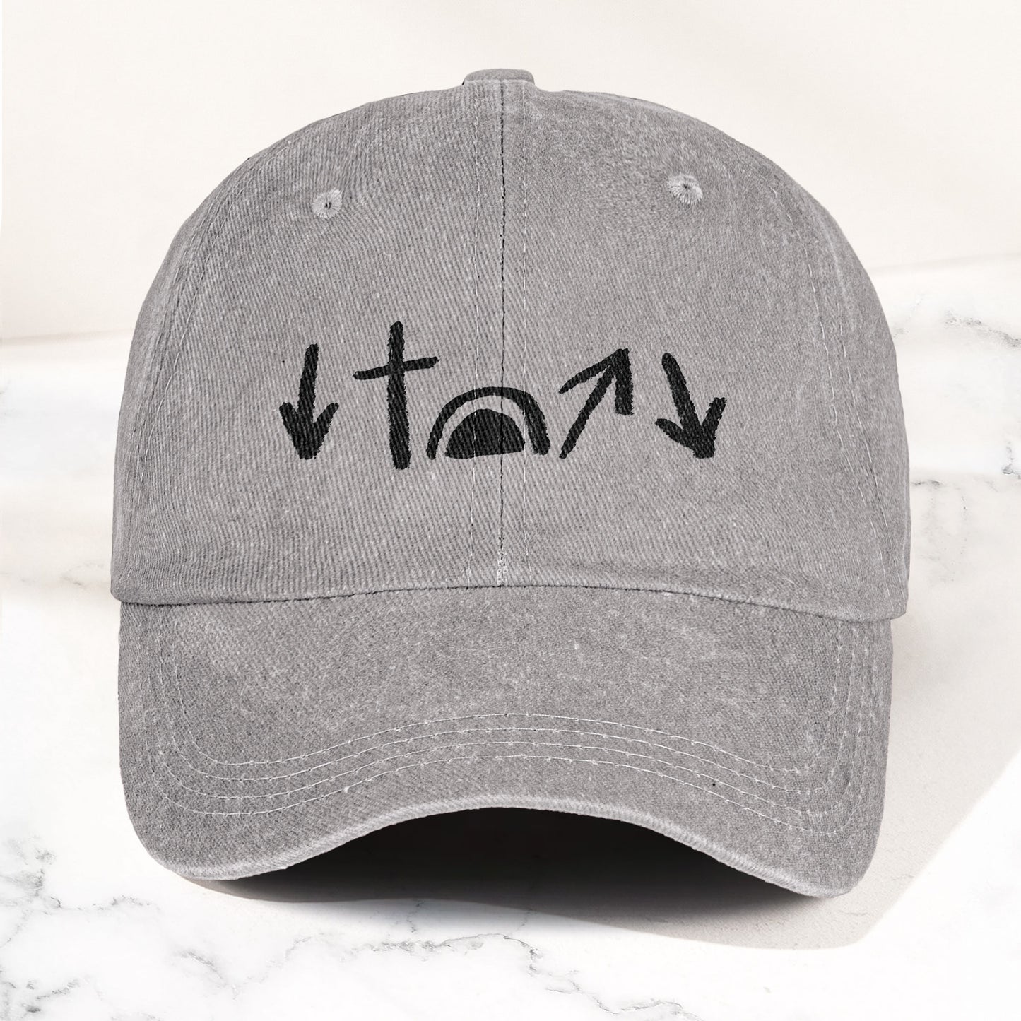The Story Of Jesus Denim Cap – Vintage Dad Cap Gift For Dad (With Box)