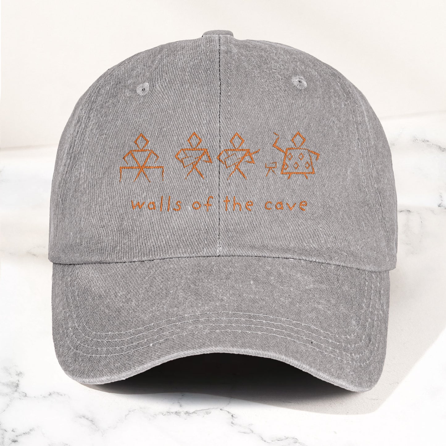Phish Walls of the Cave Petroglpyh Denim Cap – Retro Music Phish Cap Gift For Dad (With Box)