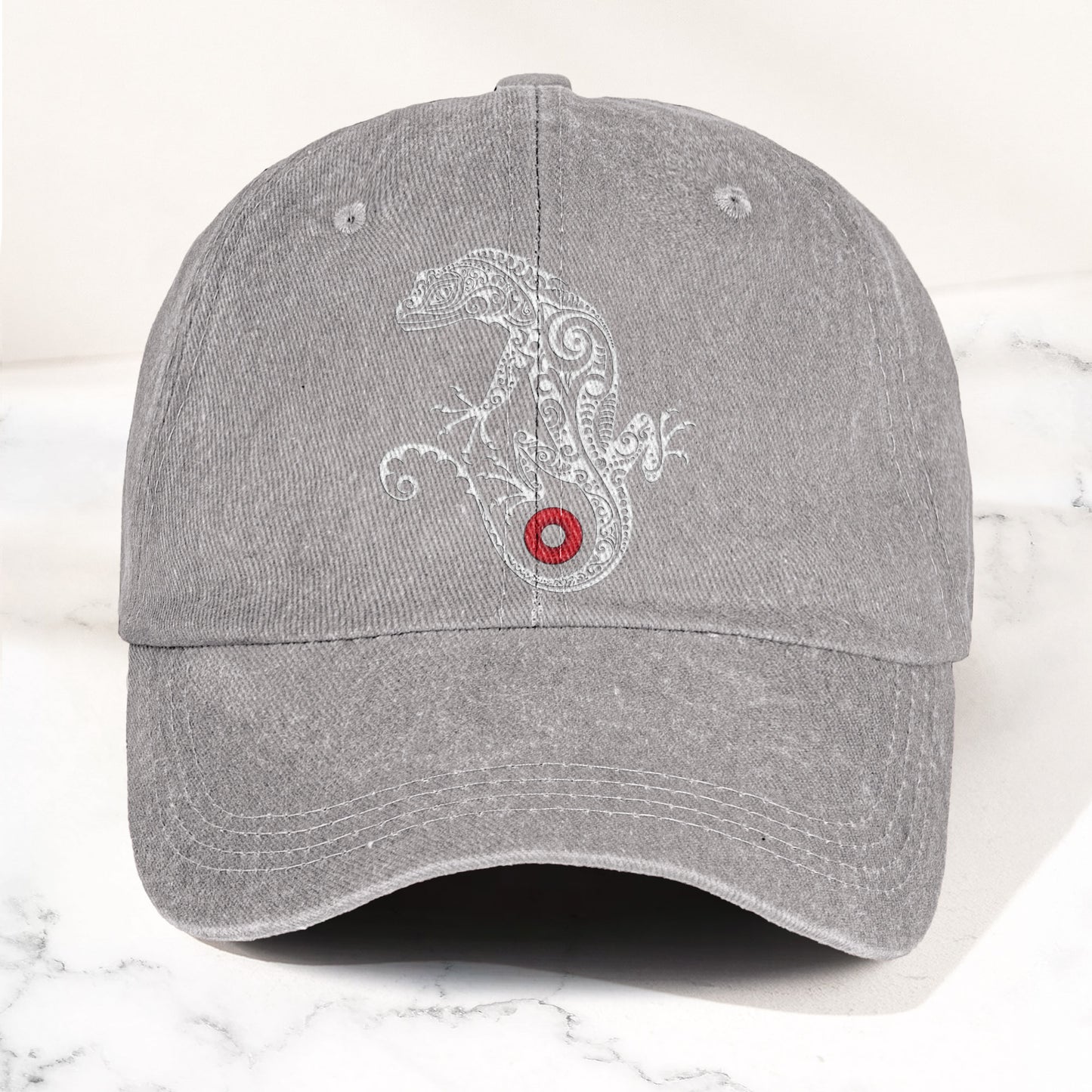 Phish Lizard Land of Lizards Denim Cap – Retro Music Fan Concert Cap Gift For Dad (With Box)
