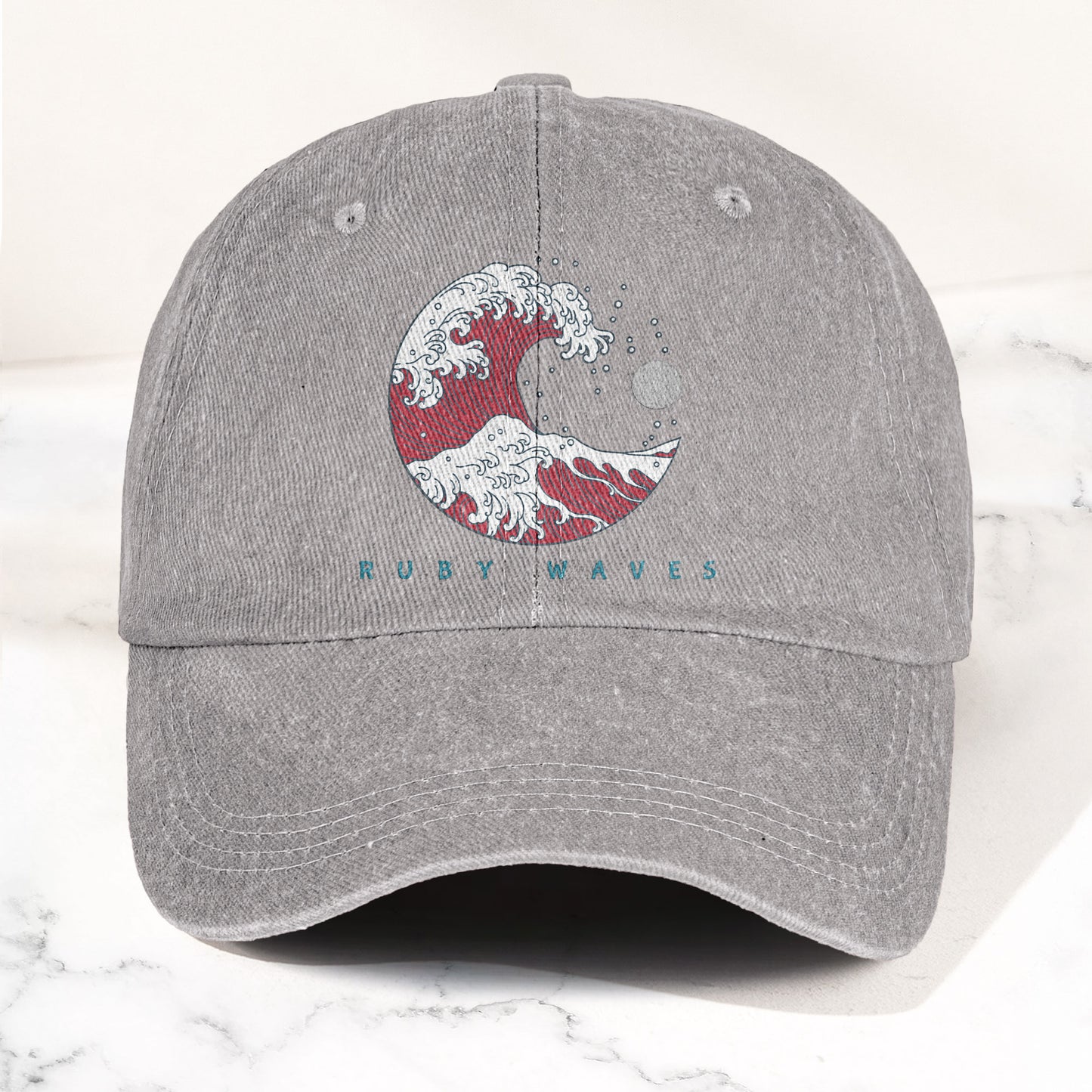 Phish Ruby Waves Denim Cap – Retro Music Phish Cap Gift For Dad (With Box)