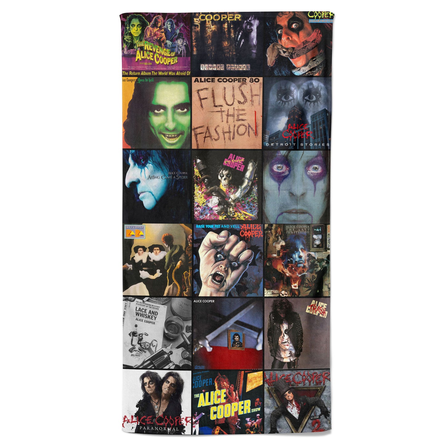 Alice In Chains Beach Towel – Album Cover Collage Classic Rock Towel