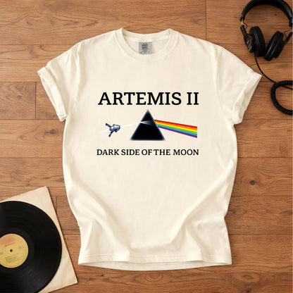 Cosmic Prism Comfort Tee – Space & Retro Rock Inspired Graphic Shirt