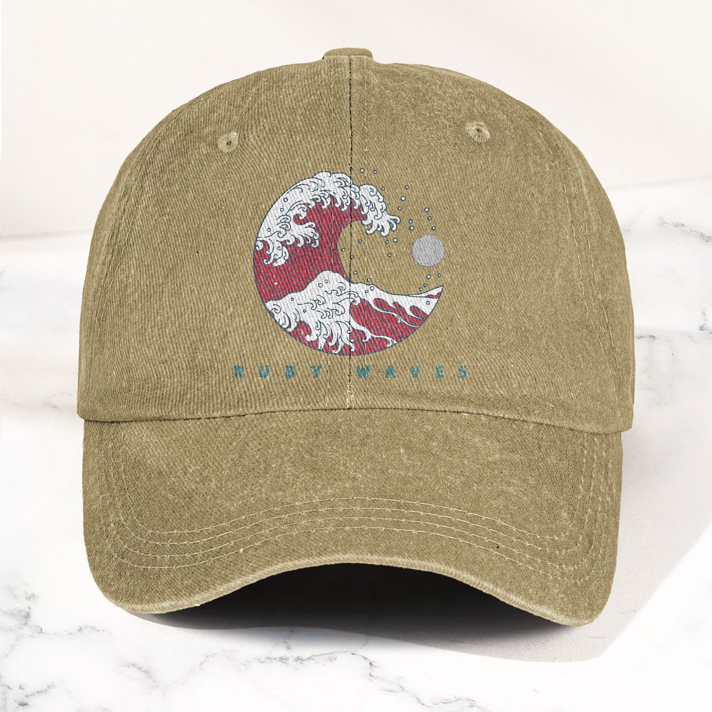 Phish Ruby Waves Denim Cap – Retro Music Phish Cap Gift For Dad (With Box)