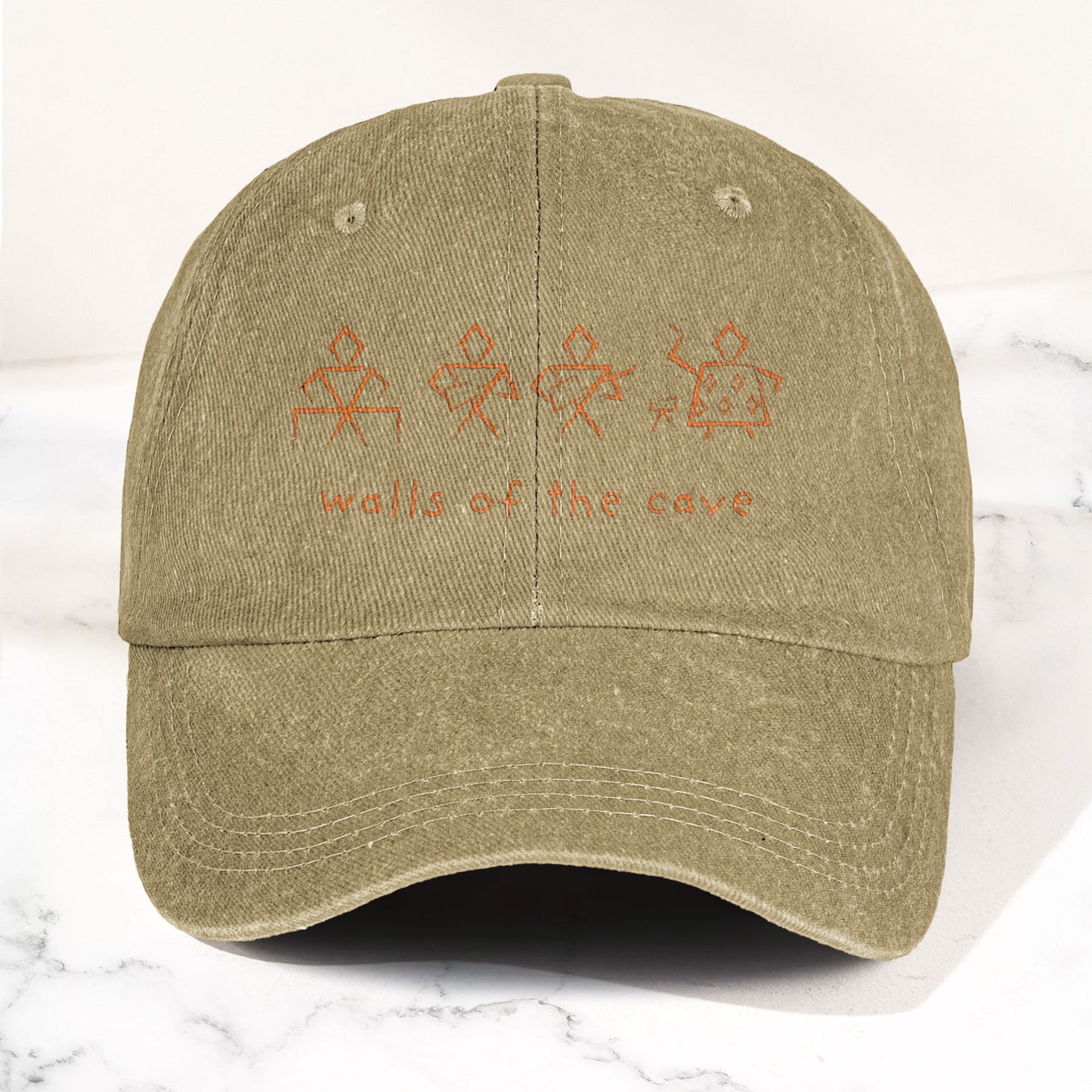 Phish Walls of the Cave Petroglpyh Denim Cap – Retro Music Phish Cap Gift For Dad (With Box)
