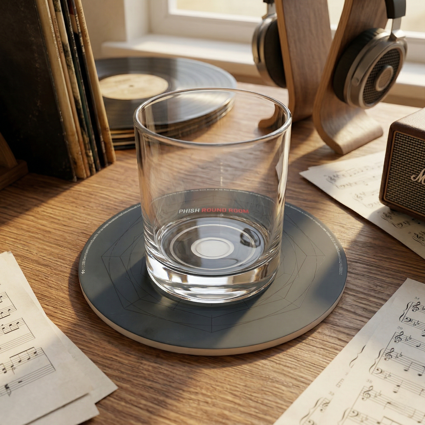 Music Album Coaster Set – Ceramic, Gift for Music Lovers